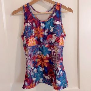 Skirt Sports workout tank with built in shelf bra